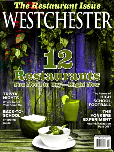 Westchester Magazine August 01, 2014 Issue Cover
