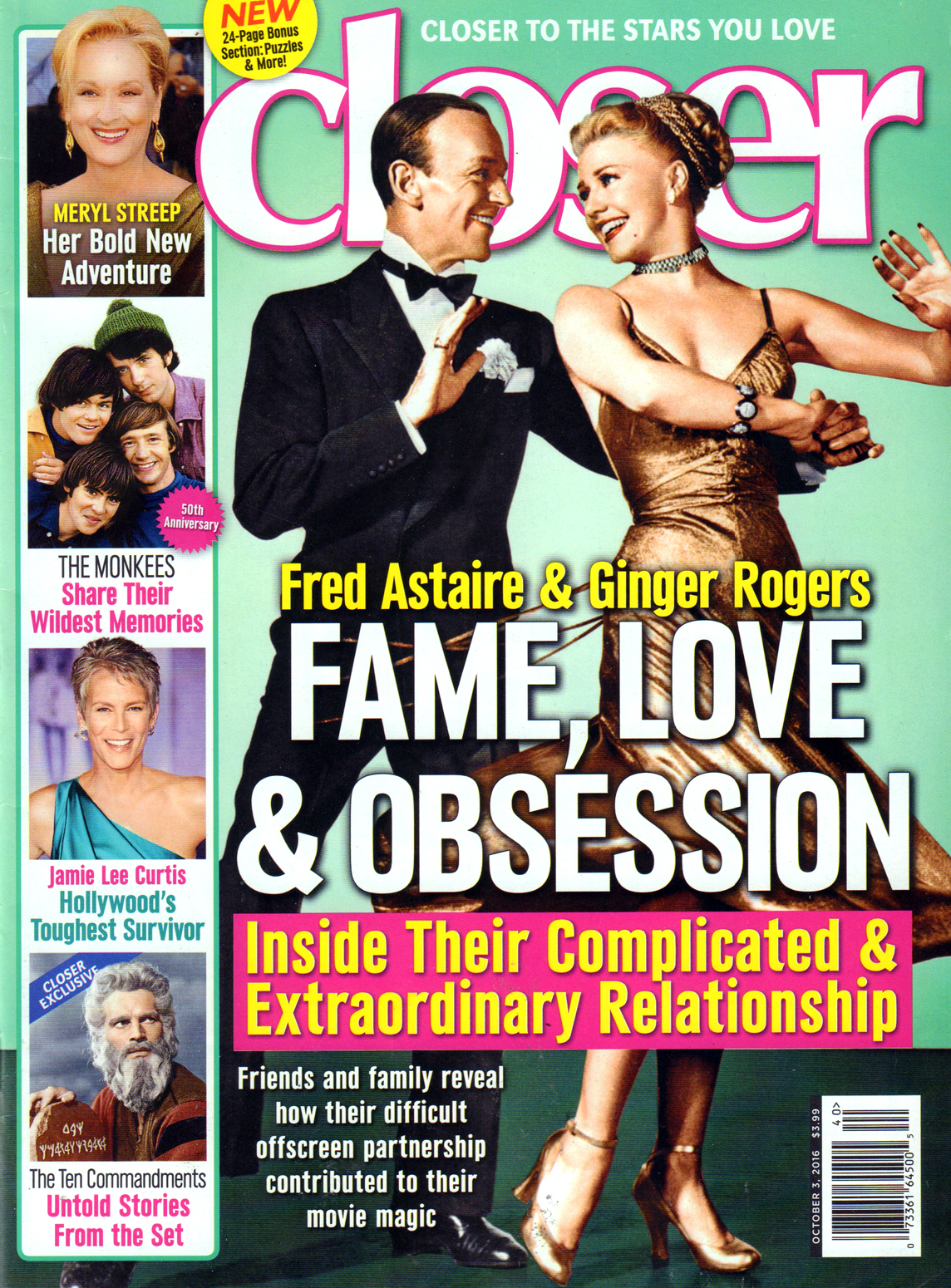 Closer October 03, 2016 Issue Cover