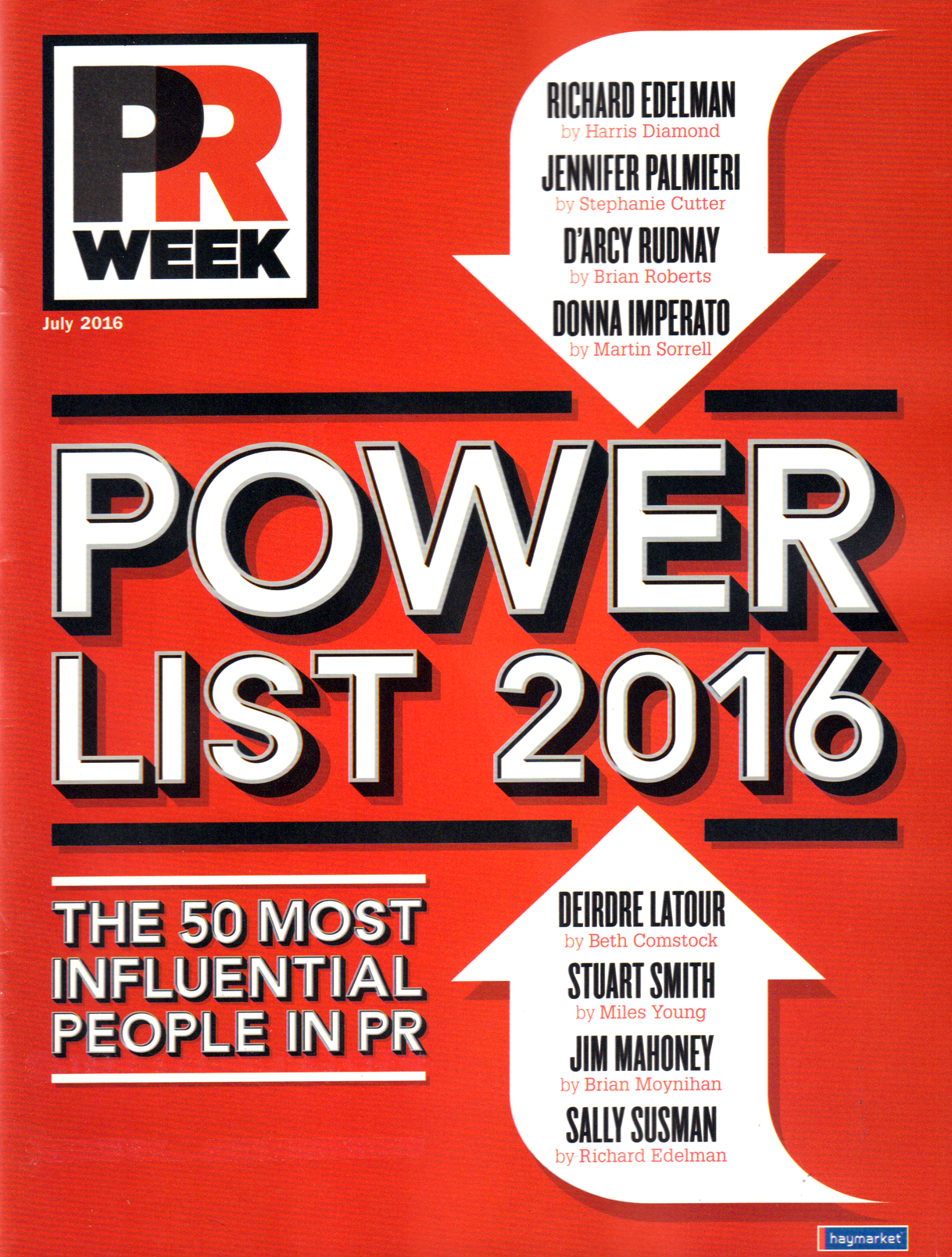 prweek July 01, 2016 Issue Cover