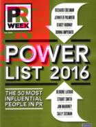 prweek July 01, 2016 Issue Cover