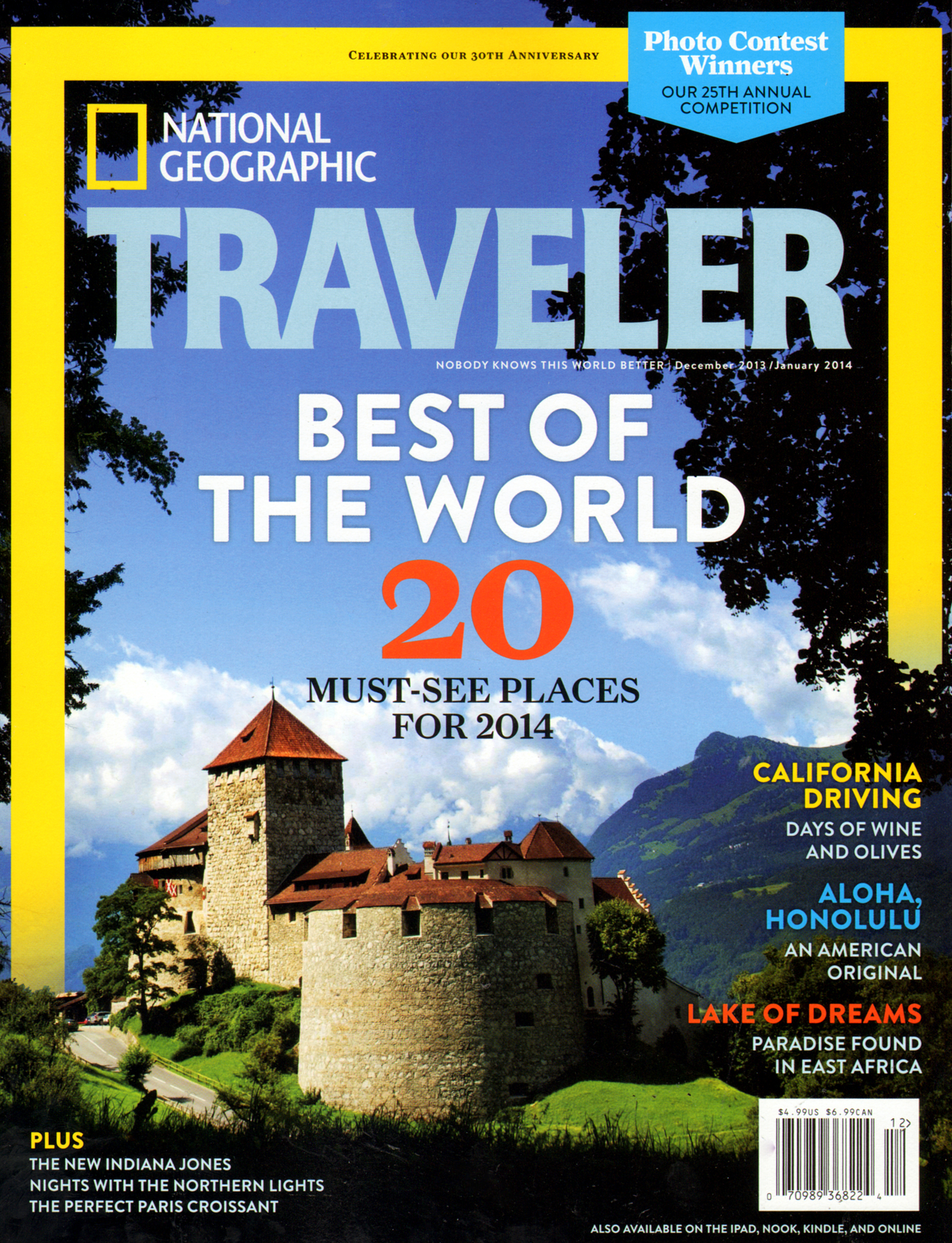 National-Geographic-Traveler December 01, 2013 Issue Cover