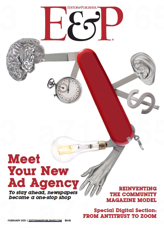 Editor-and-Publisher February 01, 2021 Issue Cover