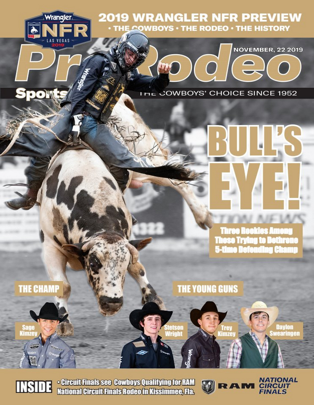Pro-Rodeo-Sports-News November 22, 2019 Issue Cover