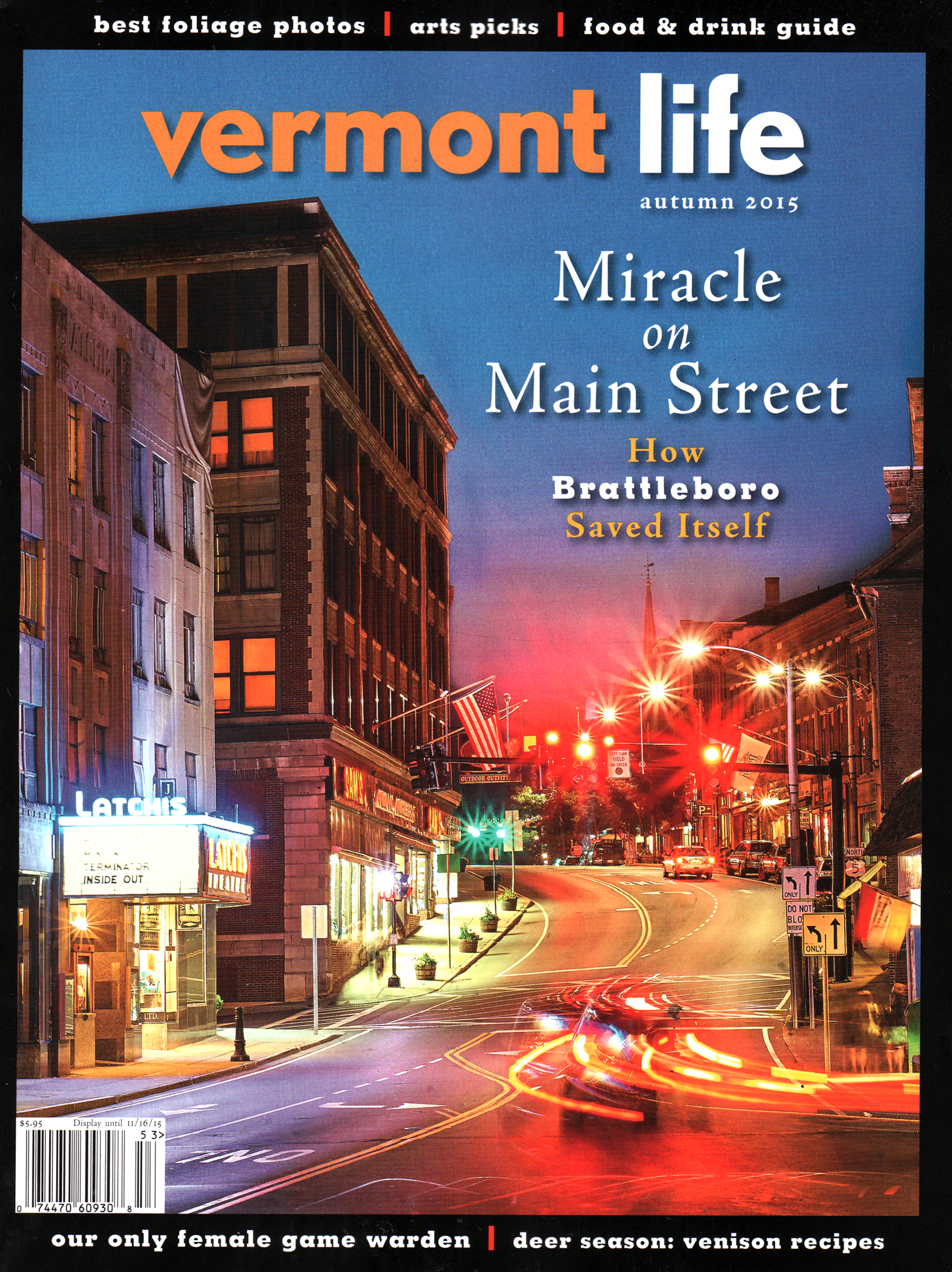 Vermont-Life September 01, 2015 Issue Cover