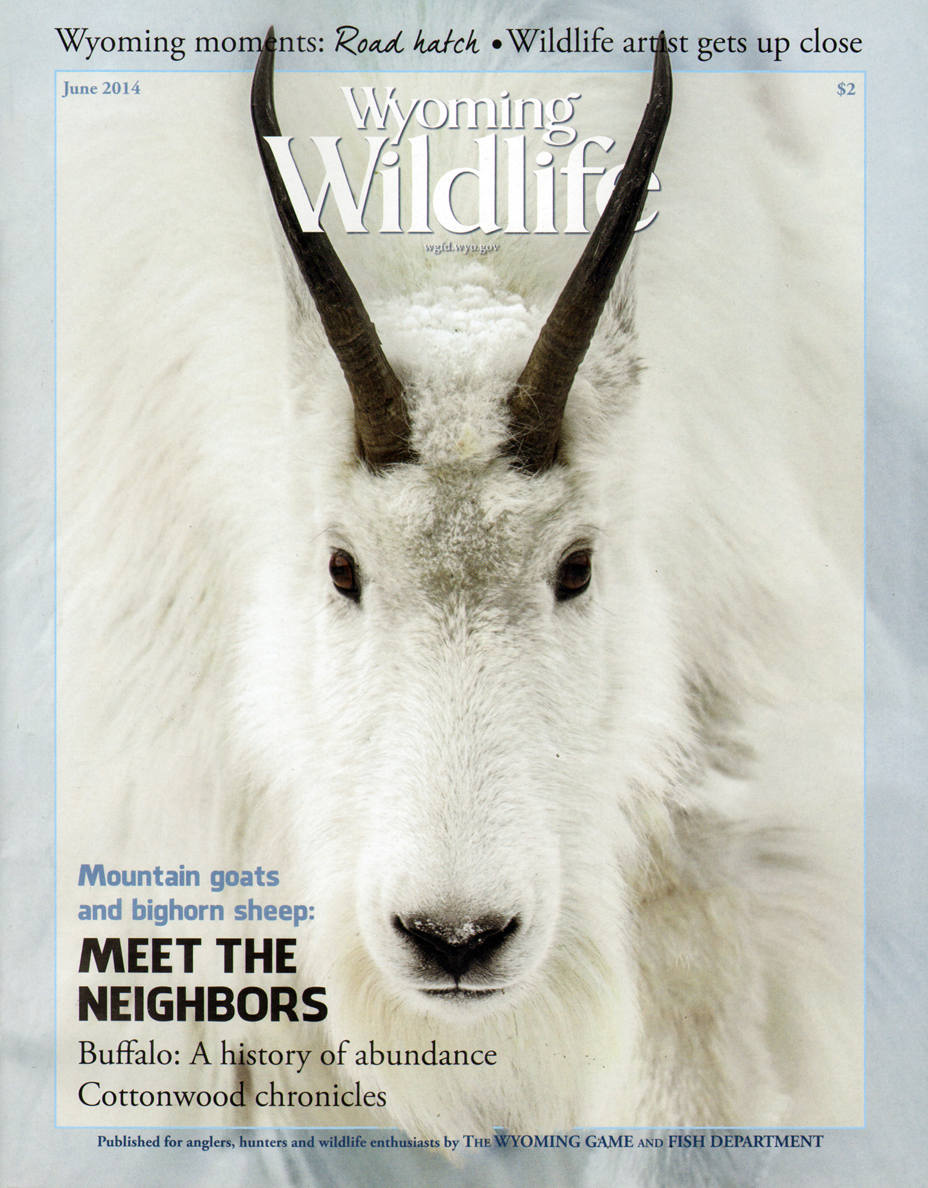Wyoming-Wildlife June 01, 2014 Issue Cover