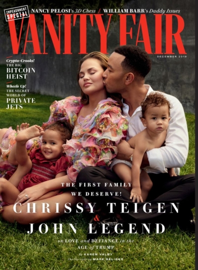 Vanity Fair December 01, 2019 Issue Cover