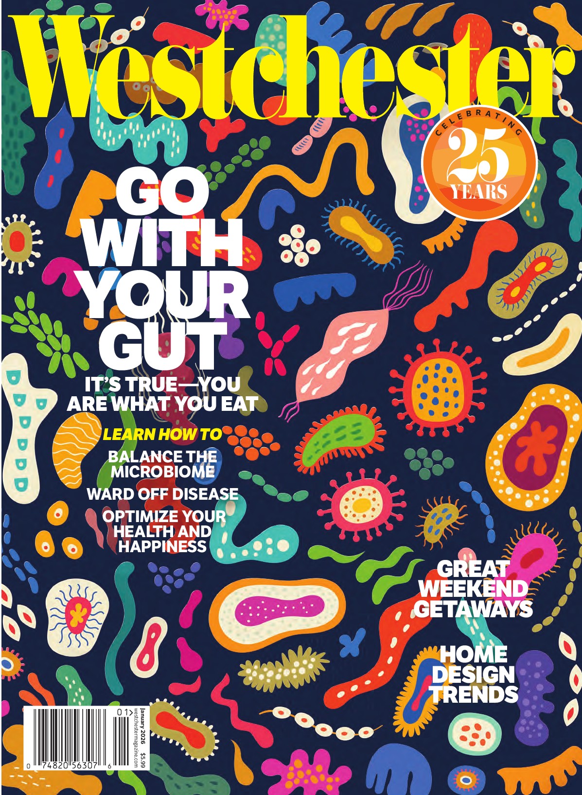 Westchester-Magazine January 01, 2026 Issue Cover