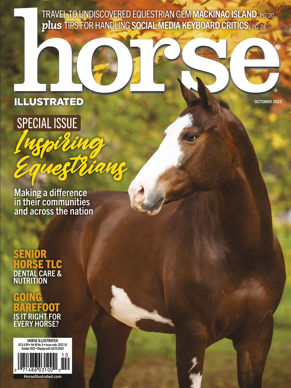 Horse-Illustrated October 01, 2022 Issue Cover