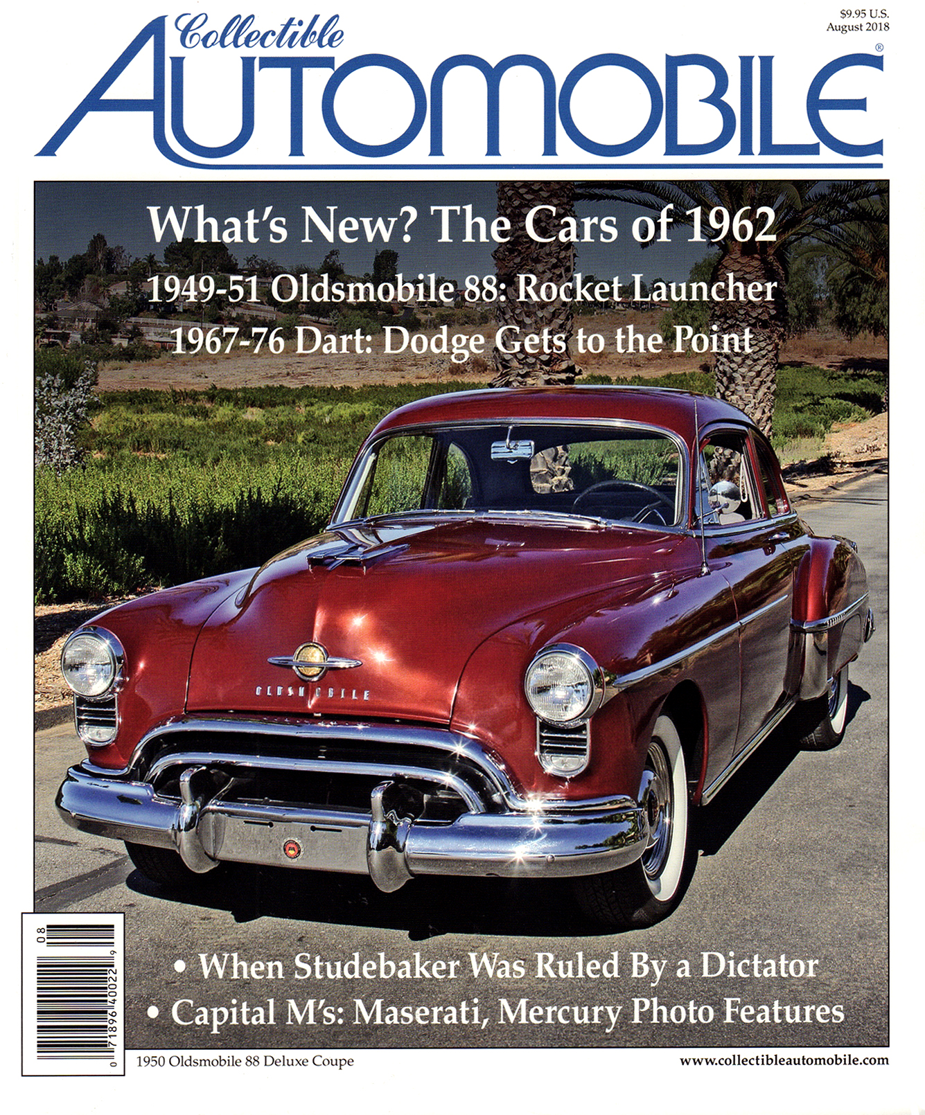 Collectible-Automobile August 01, 2018 Issue Cover