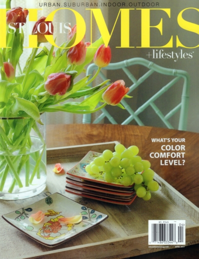 St. Louis Homes & Lifestyles April 01, 2017 Issue Cover