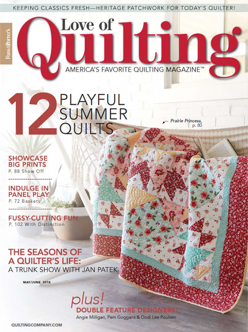 Fons-and-Porters-Love-of-Quilting May 01, 2018 Issue Cover
