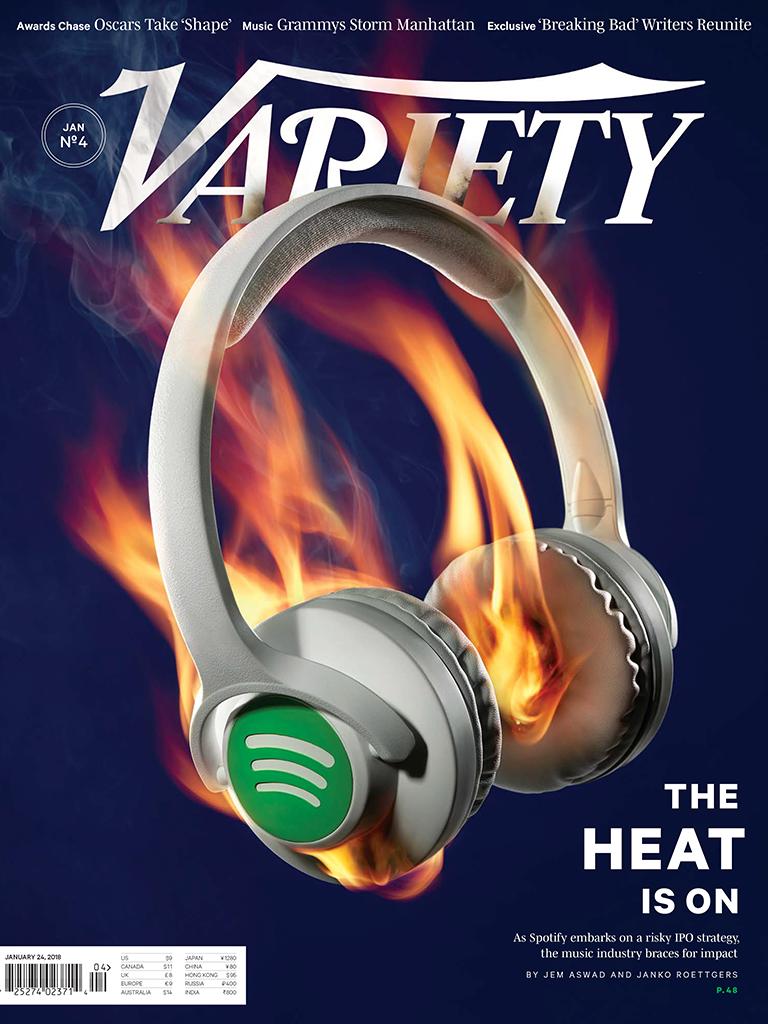 variety January 24, 2018 Issue Cover
