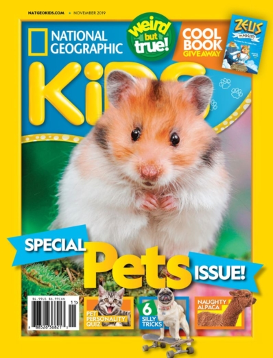 National Geographic Kids November 01, 2019 Issue Cover