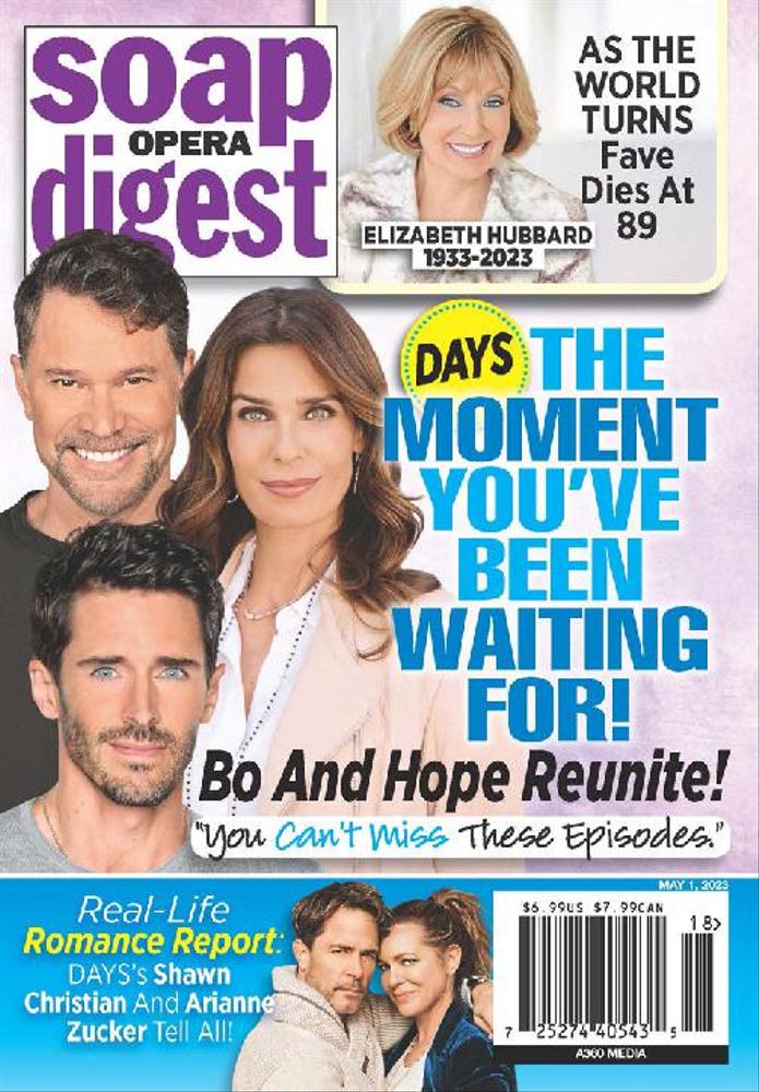 Soap-Opera-Digest May 01, 2023 Issue Cover