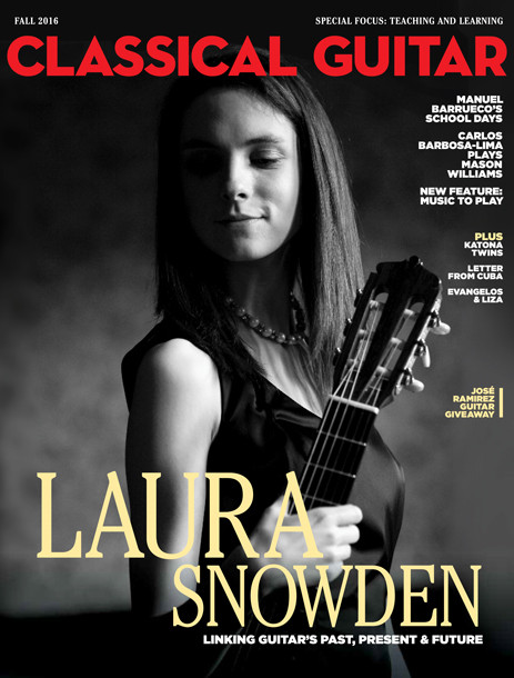 Classical-Guitar September 01, 2016 Issue Cover