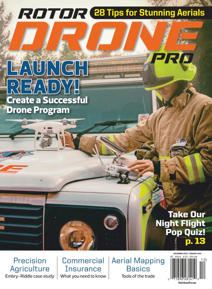 Rotor-Drone-Pro December 01, 2020 Issue Cover