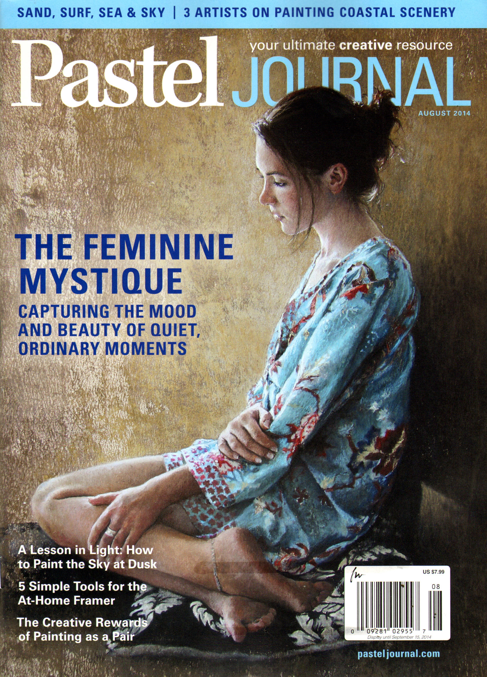 Pastel-Journal August 01, 2014 Issue Cover