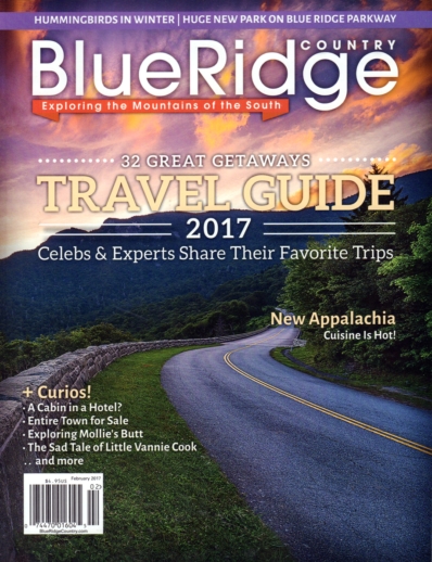 Blue Ridge Country February 01, 2017 Issue Cover