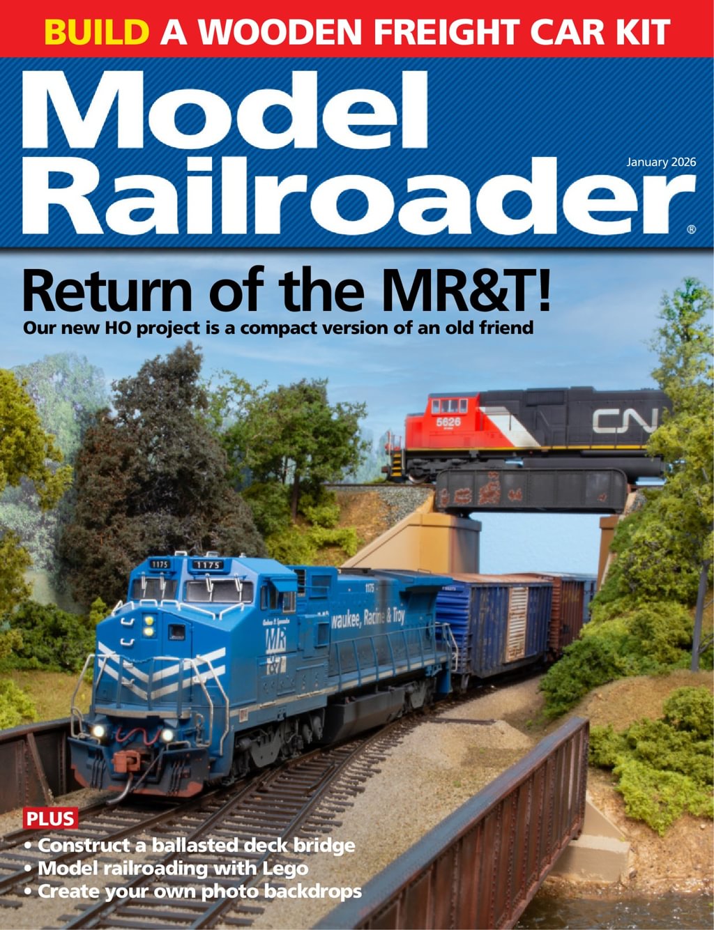Model-Railroader January 01, 2026 Issue Cover