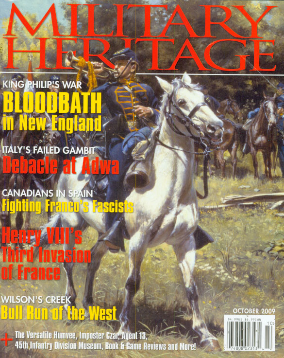 Military-Heritage October 01, 2009 Issue Cover