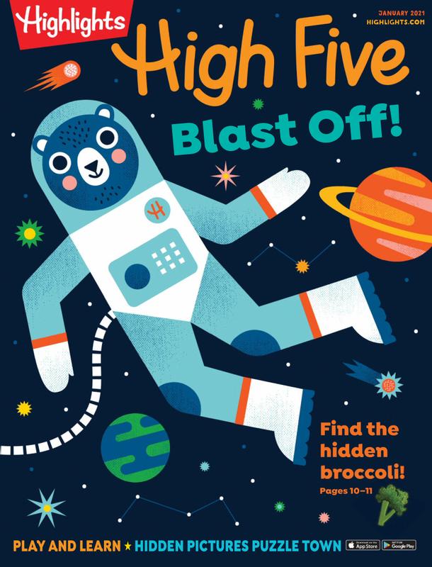 Highlights-High-Five January 01, 2021 Issue Cover