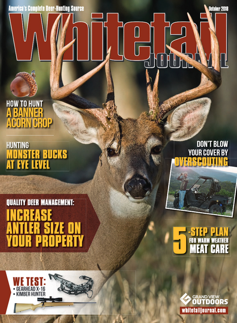 Whitetail-Journal October 01, 2018 Issue Cover