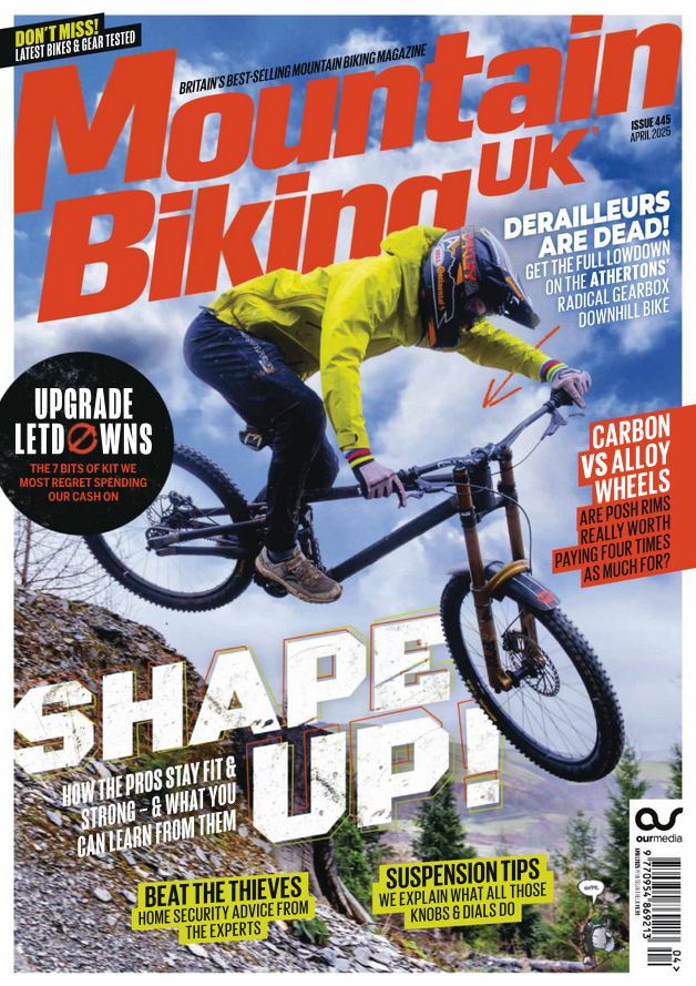 Mountain-Biking-UK April 01, 2025 Issue Cover