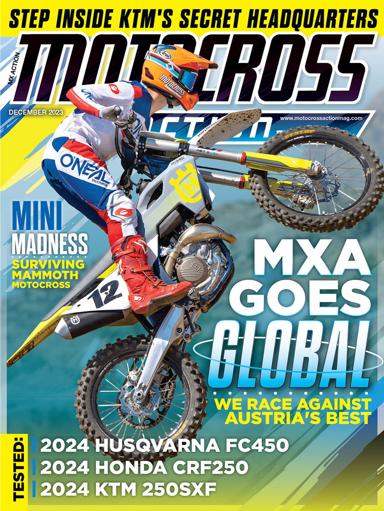 Motocross-Action December 01, 2023 Issue Cover