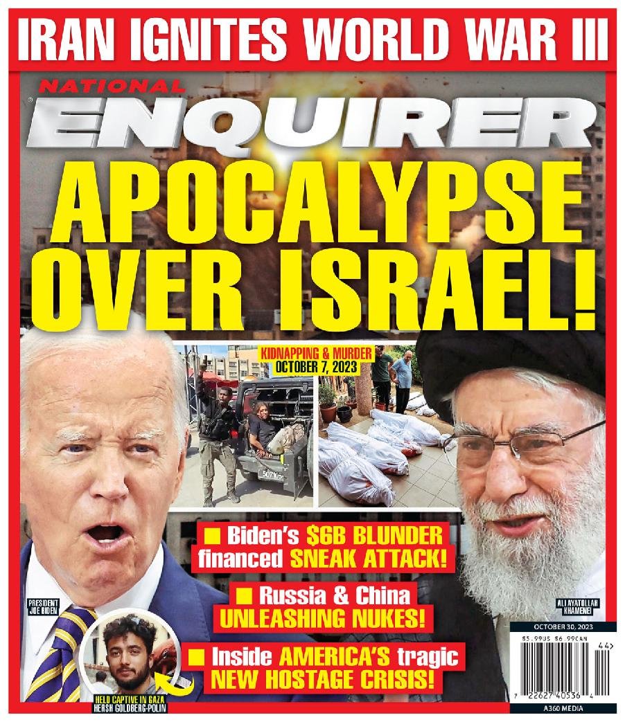national-enquirer October 30, 2023 Issue Cover
