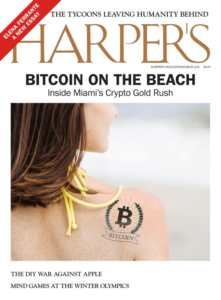 Harpers March 01, 2022 Issue Cover
