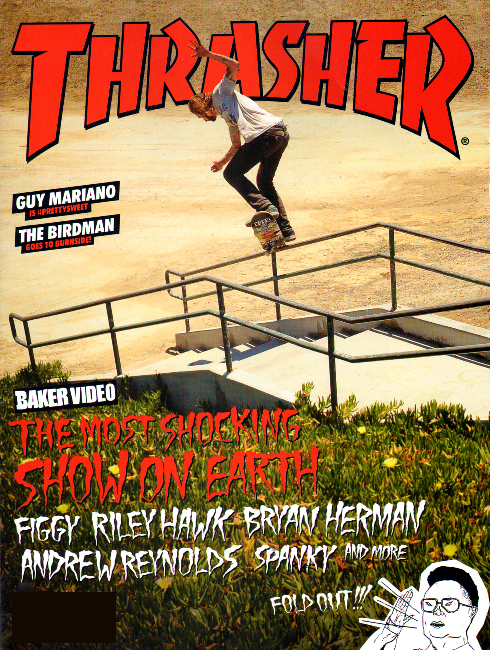 Thrasher December 01, 2012 Issue Cover
