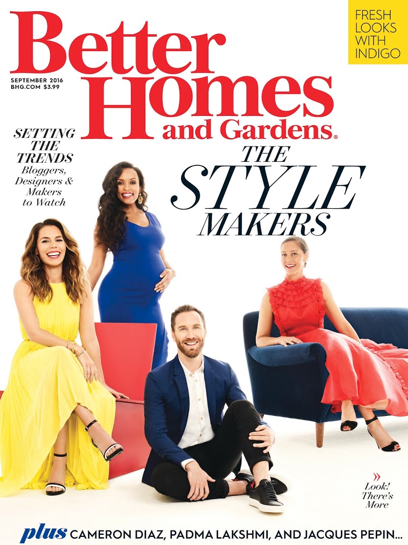 Better-Homes-and-Gardens September 01, 2016 Issue Cover