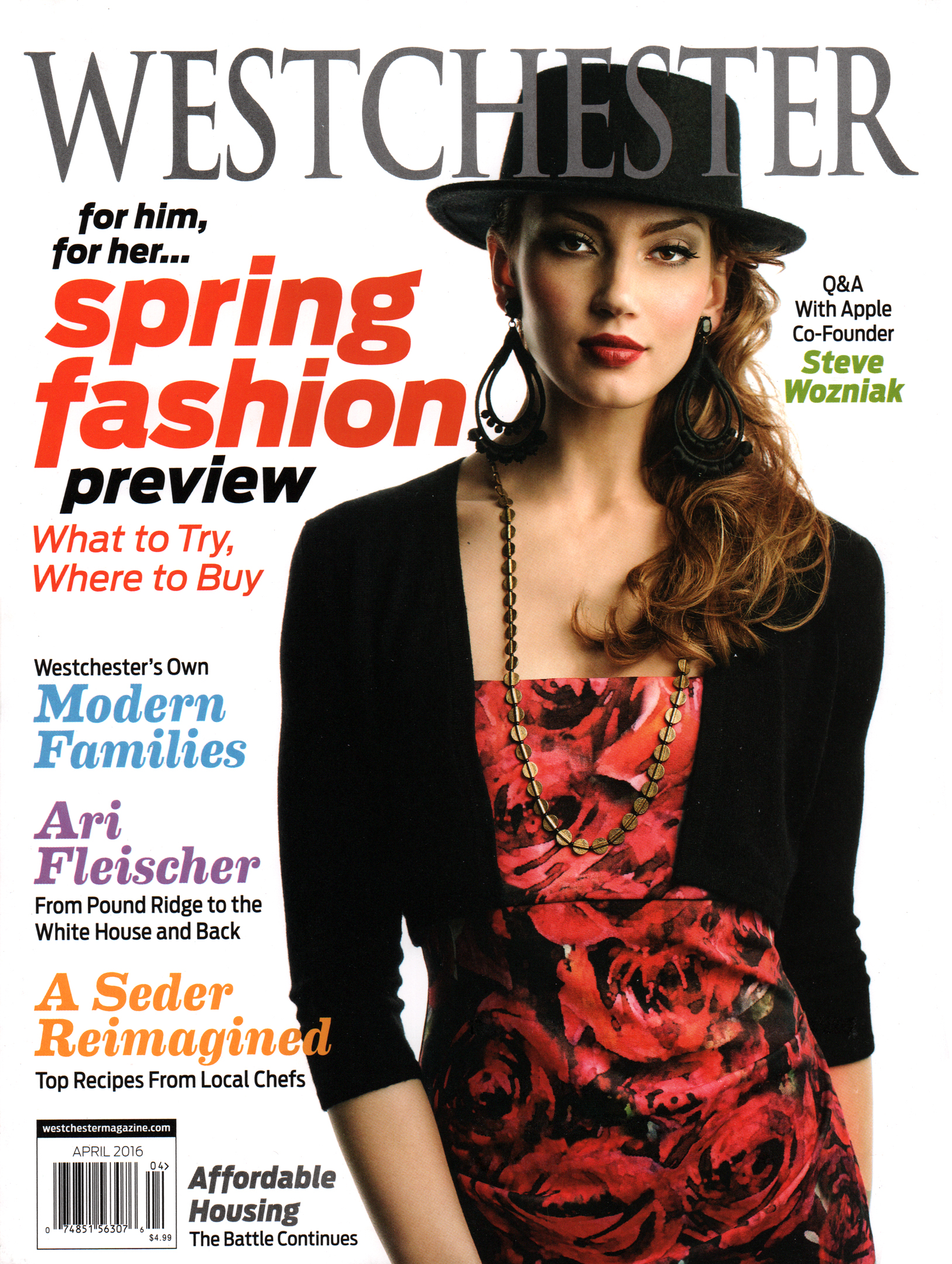 Westchester-Magazine April 01, 2016 Issue Cover