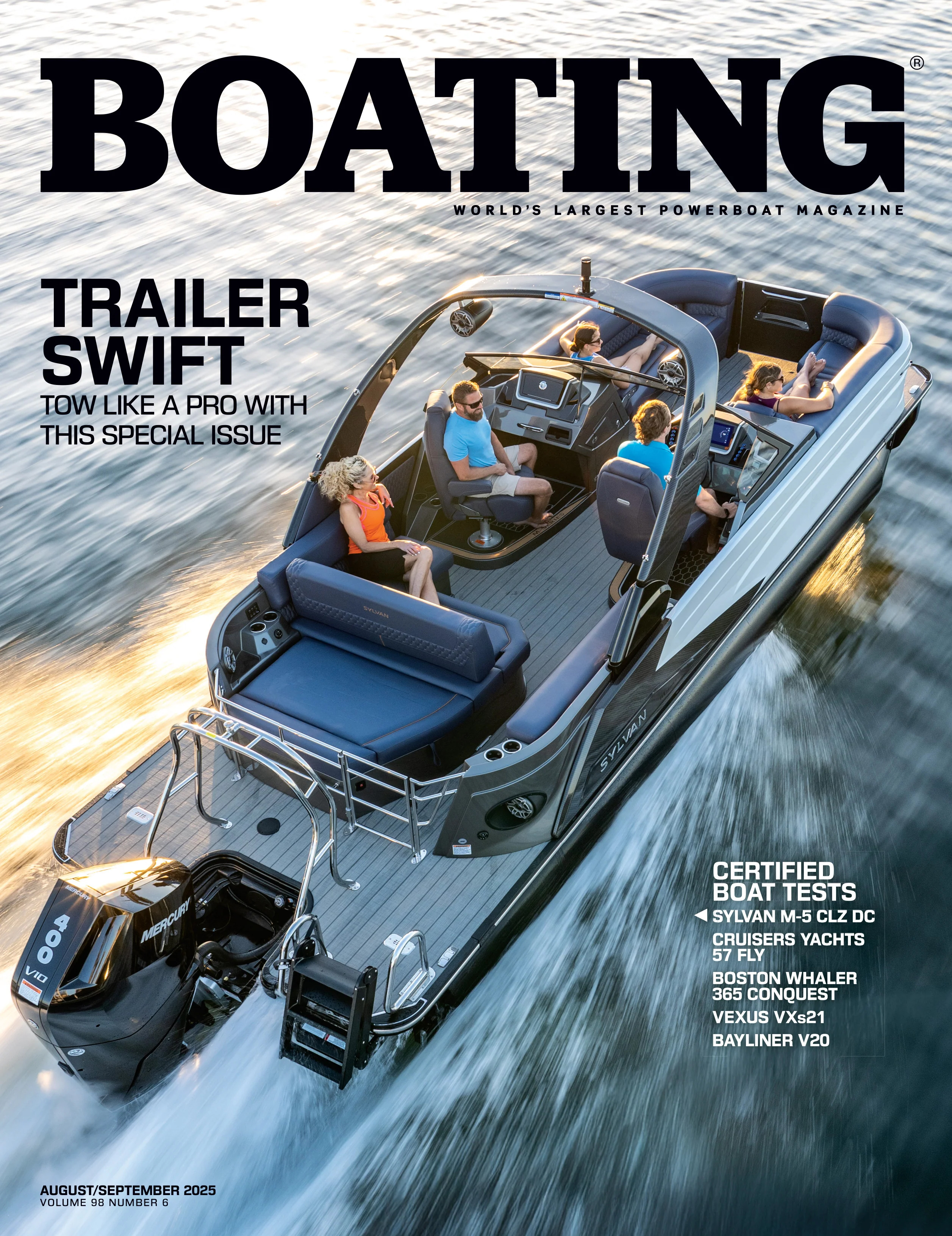 Boating August 01, 2025 Issue Cover