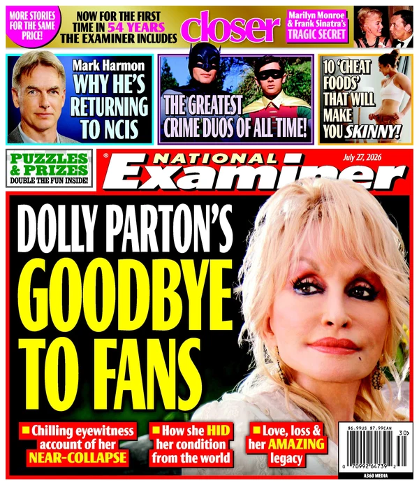 National Examiner July 24, 2026 Issue Cover