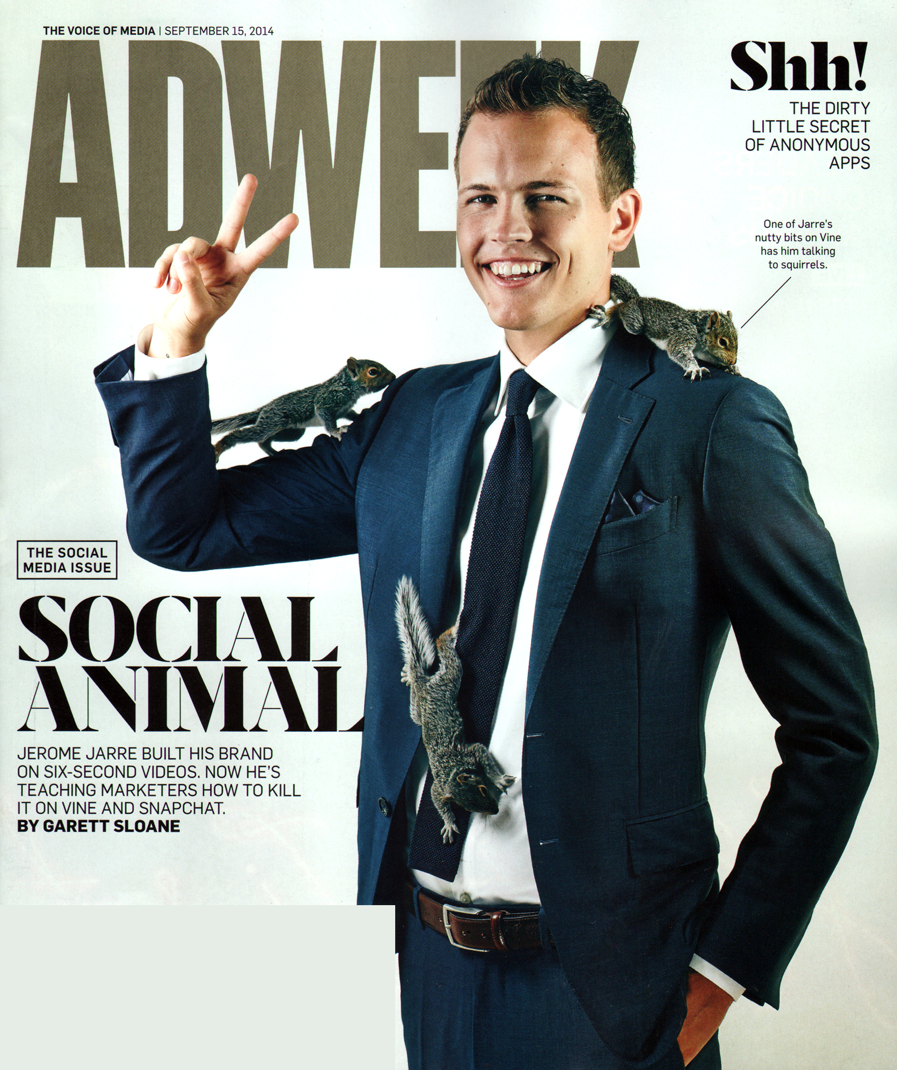 Adweek September 15, 2014 Issue Cover