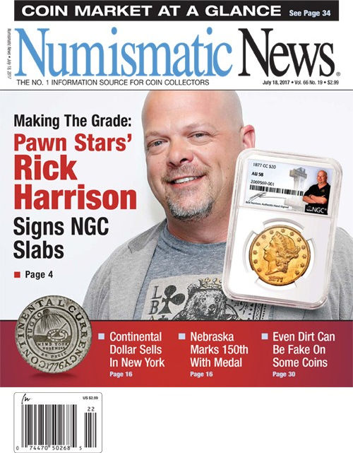 Numismatic-News July 18, 2017 Issue Cover