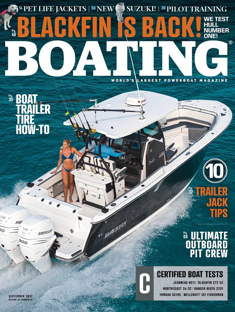 Boating September 01, 2017 Issue Cover