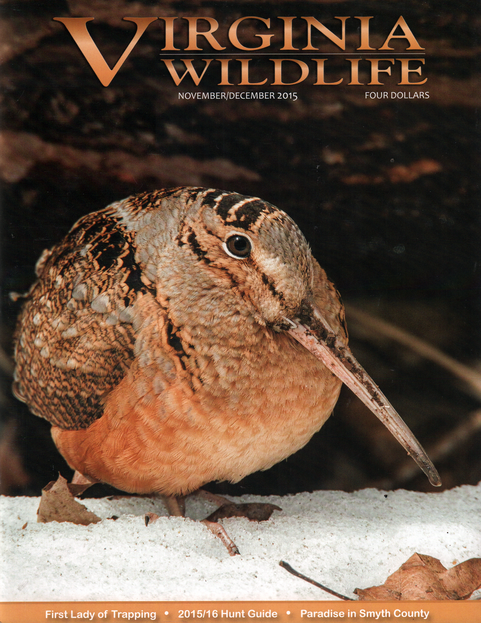 Virginia-Wildlife November 01, 2015 Issue Cover