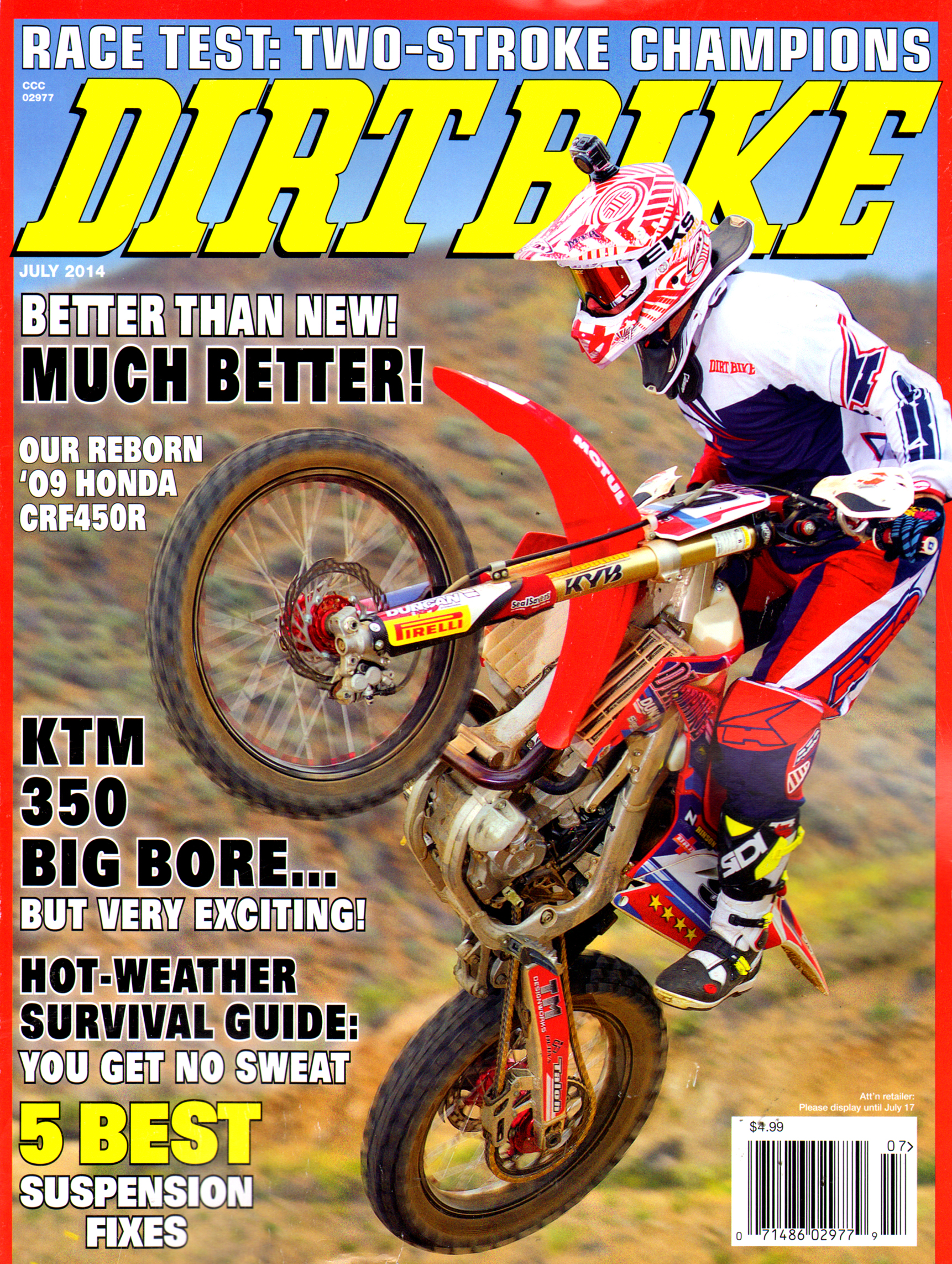 Dirt-Bike July 01, 2014 Issue Cover