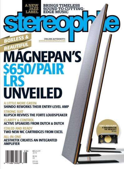 Stereophile August 01, 2019 Issue Cover