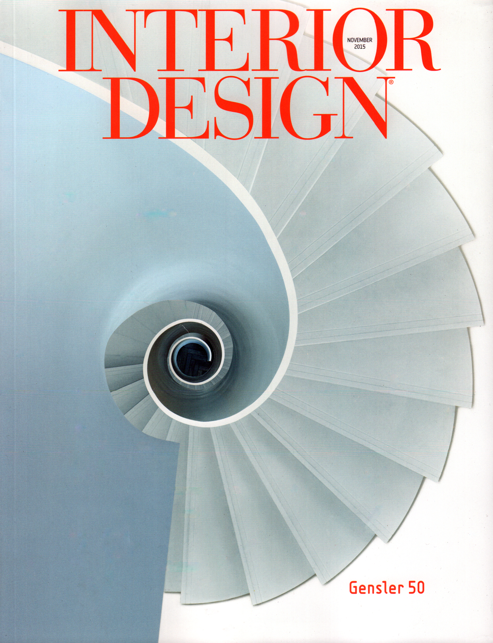 Interior-Design November 01, 2015 Issue Cover