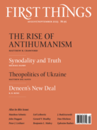 First-Things August 01, 2023 Issue Cover