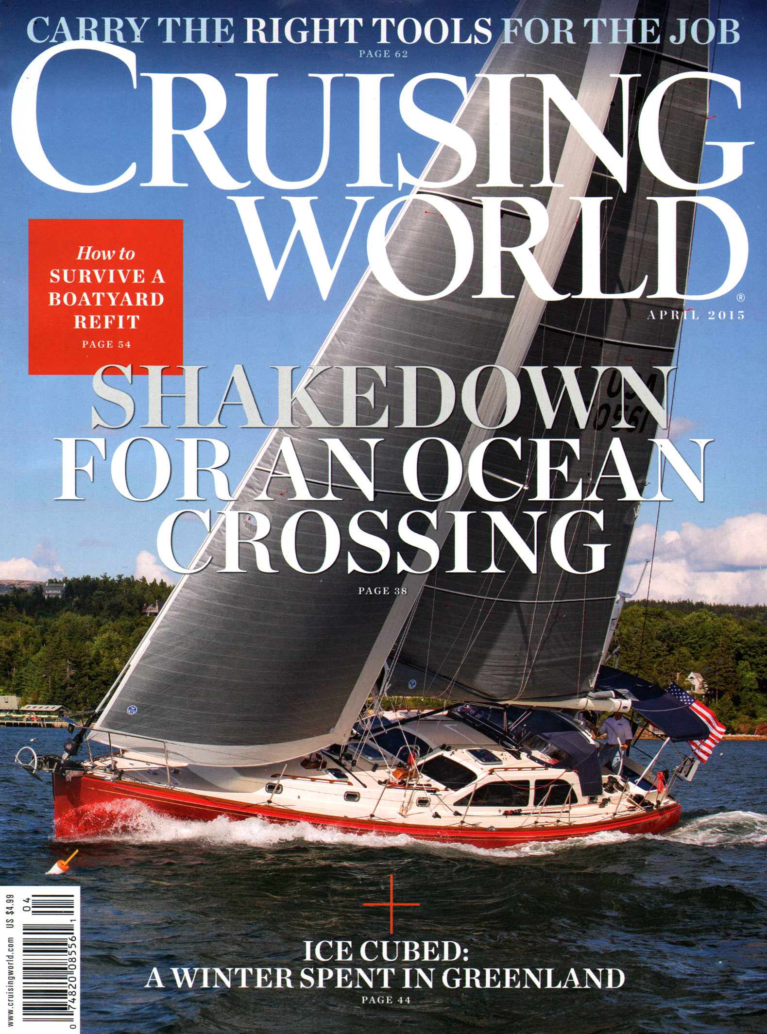 Cruising-World April 01, 2015 Issue Cover