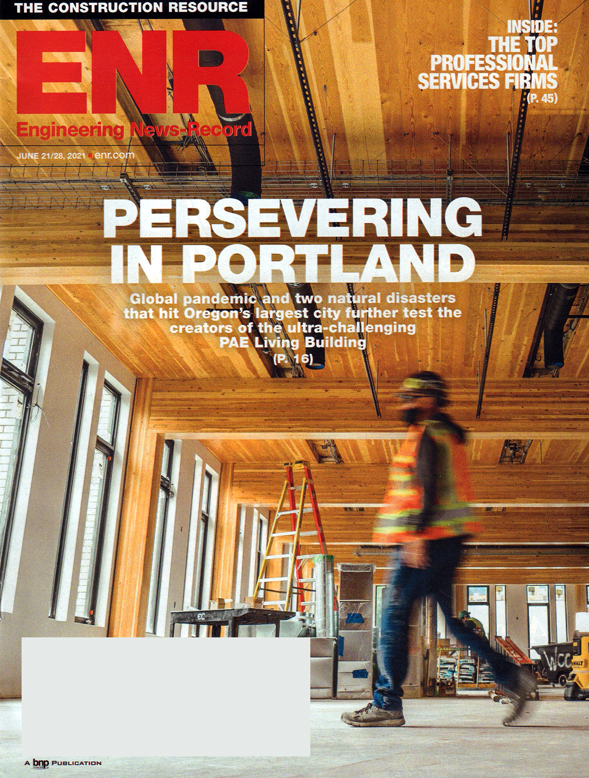 Engineering-News-Record June 21, 2021 Issue Cover