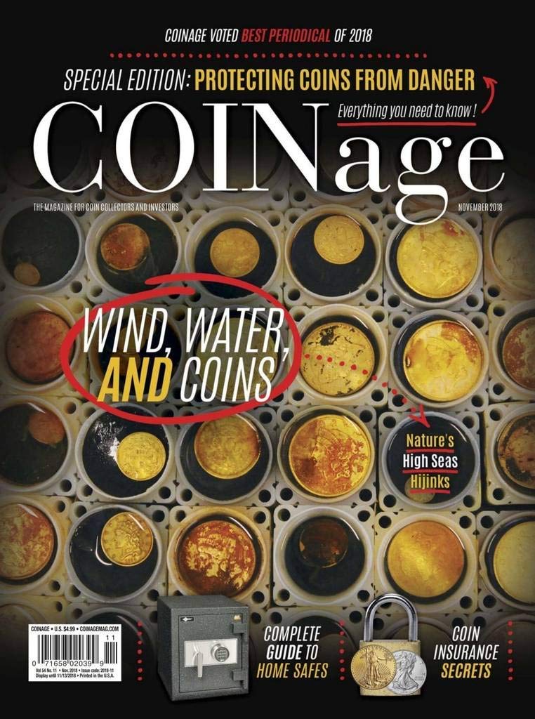 Coinage November 01, 2018 Issue Cover