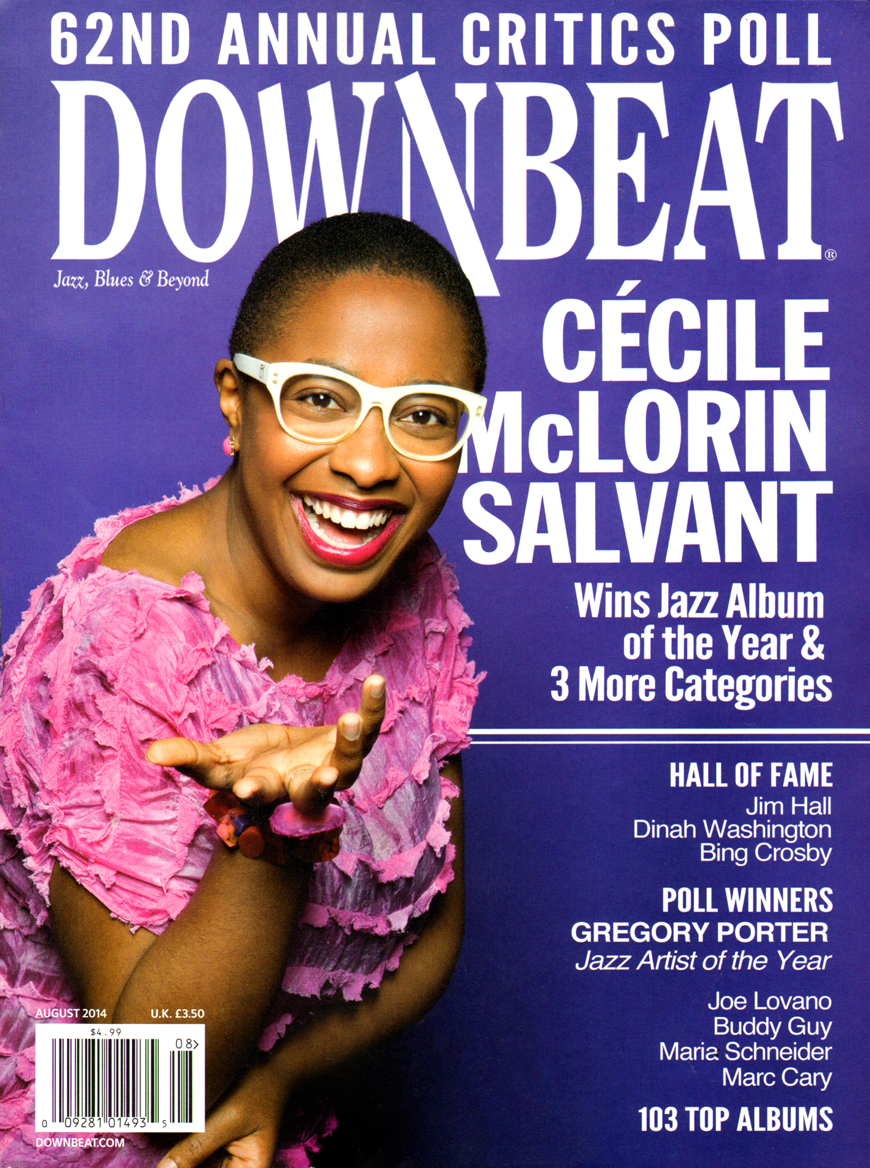 DownBeat August 01, 2014 Issue Cover