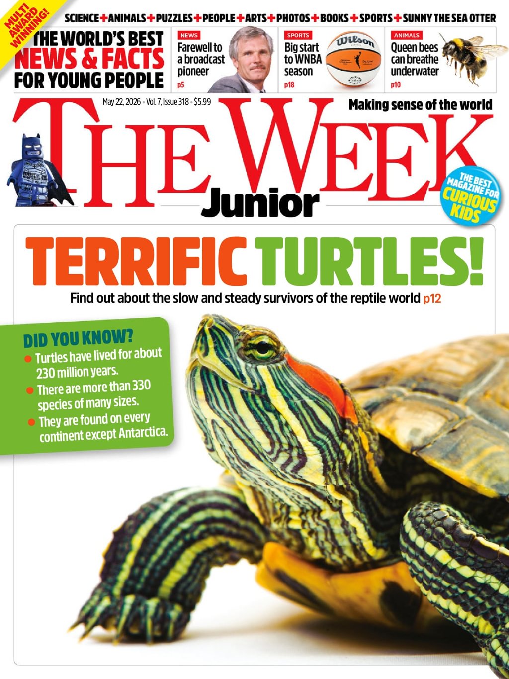 The Week Junior May 22, 2026 Issue Cover