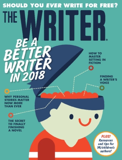 The Writer January 01, 2018 Issue Cover