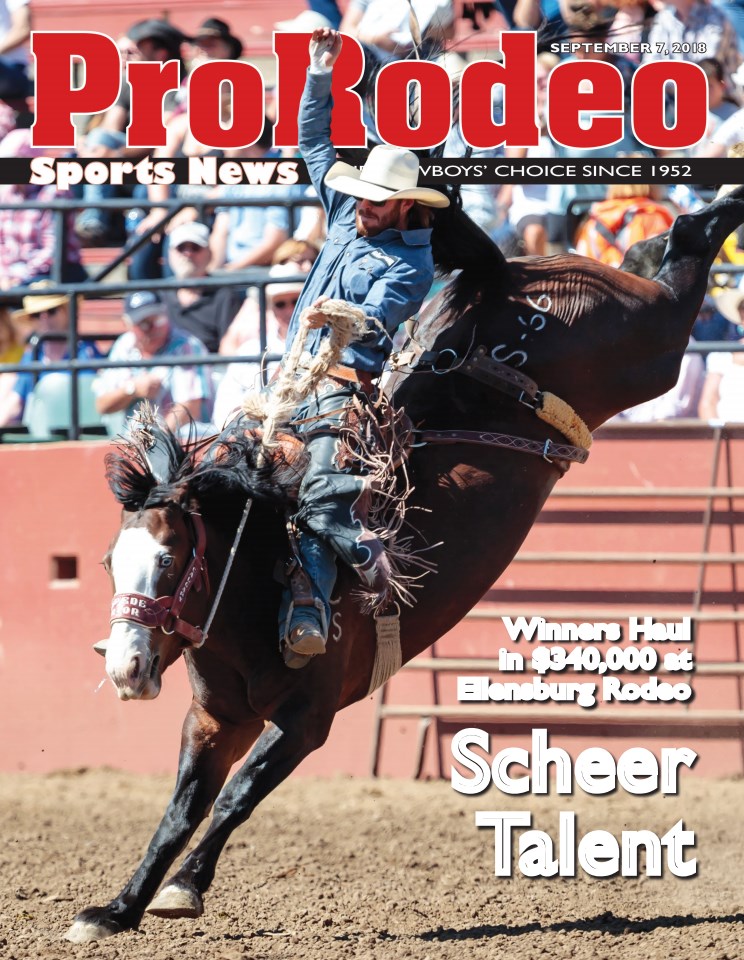 Pro-Rodeo-Sports-News September 07, 2018 Issue Cover